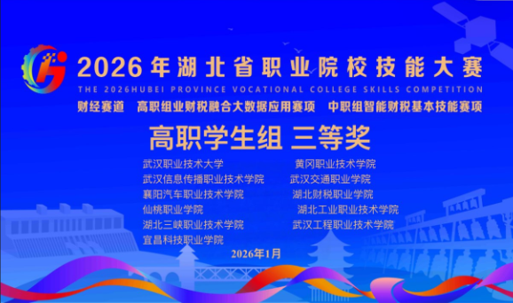 我校财税系学子斩获湖北省职业院校技能大赛省级三等奖